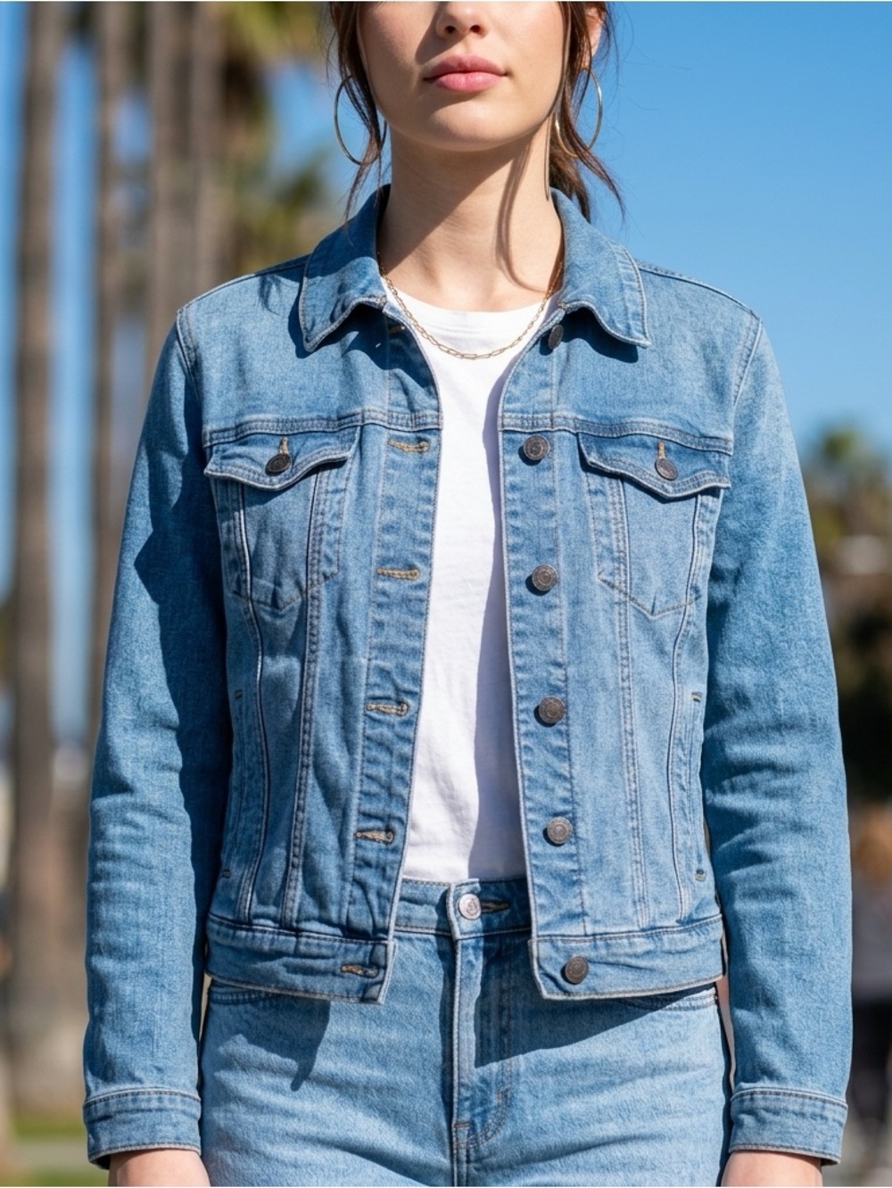 Vero Moda Classic Blue Denim Jacket